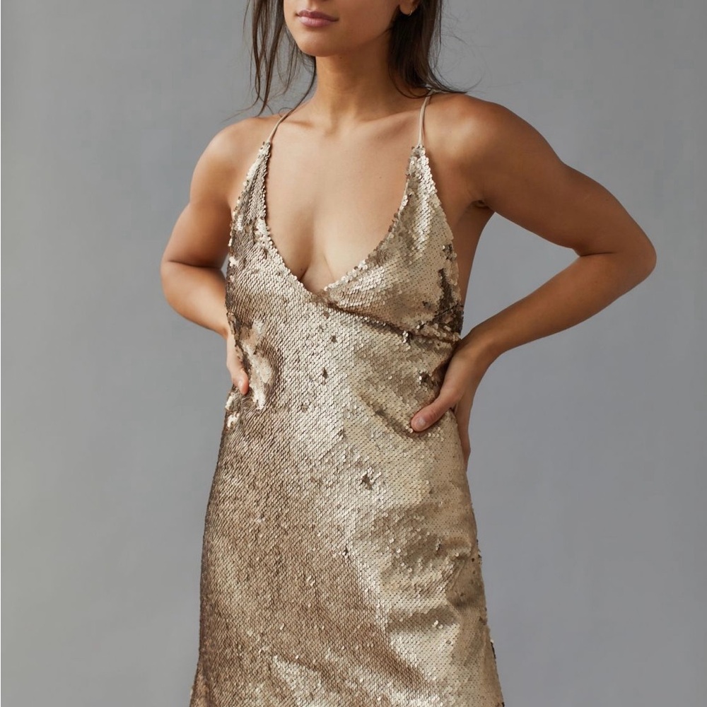 Motel Shine Mini Dress